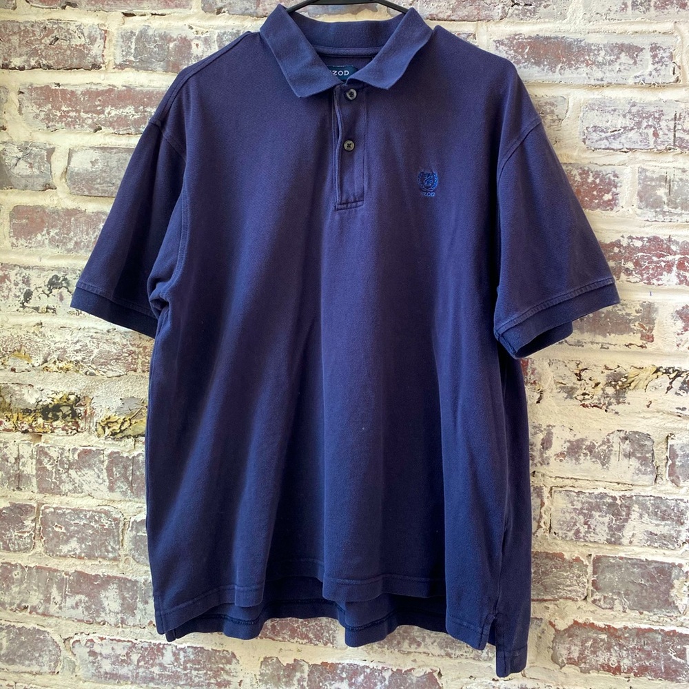 Izod Navy Polo - L